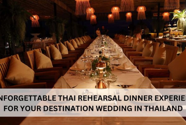 Destination wedding in Thailand